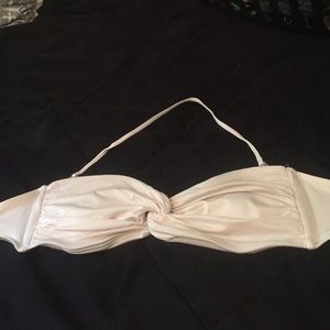 White bikini top
