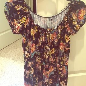 American Rag floral shirt