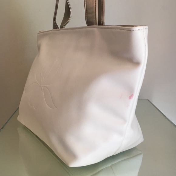 NWD Vanity Blanc Rose Gold PU trim /cream CS BAG - Picture 2 of 4