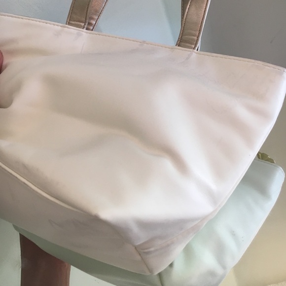 NWD Vanity Blanc Rose Gold PU trim /cream CS BAG - Picture 3 of 4