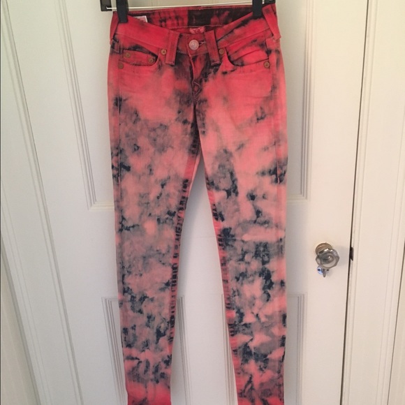 Tie Dye True Religion Jeans