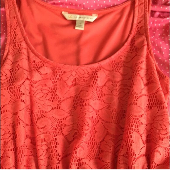 Lauren Conrad Lace Overlay Dress - Picture 2 of 3