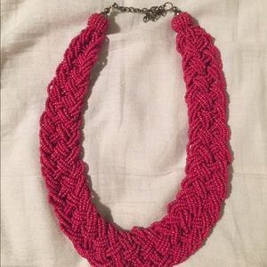 Red Statement necklace