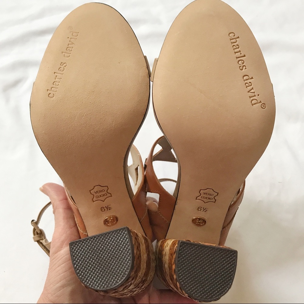NEW🔹CHARLES DAVID Heels. Size 6.5. - Picture 2 of 2
