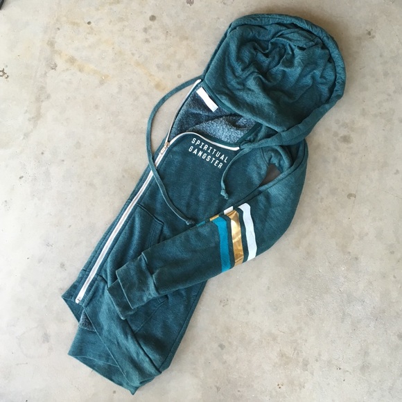 Spiritual Gangster zip up Hoodie