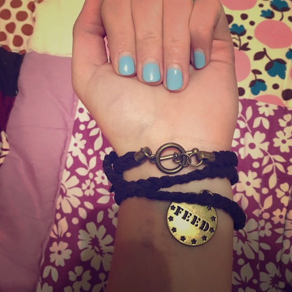 Brown wrap bracelet