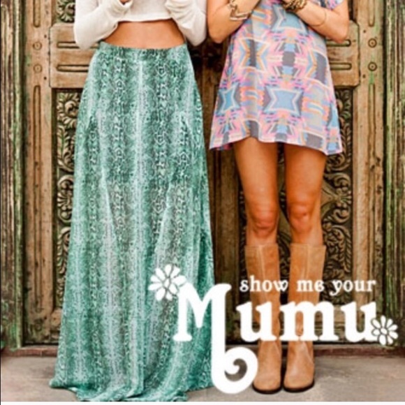 Mumu maxi skirt