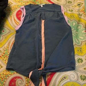 Sheer tank top