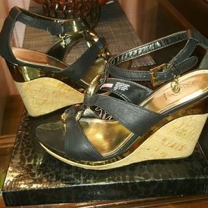Baby Phat wedge sandals
