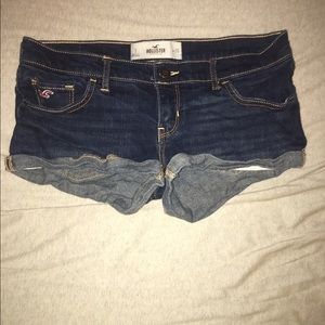 Hollister Denim Short Shorts
