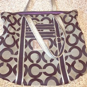 Black Coach Tote Bag
