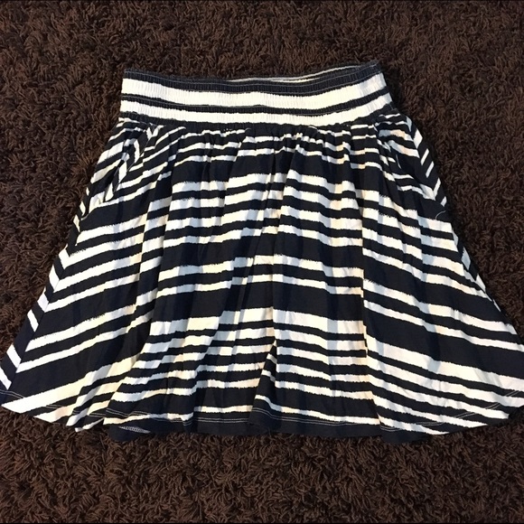 H&M Striped Skirt