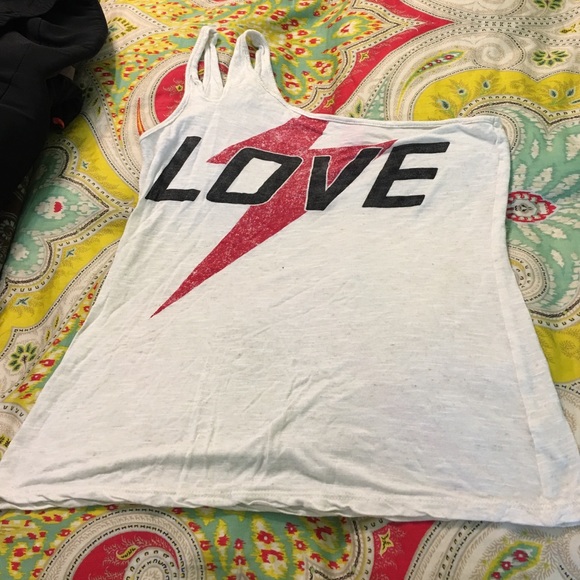 One shoulder tank top