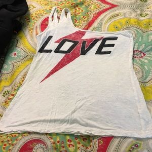 One shoulder tank top