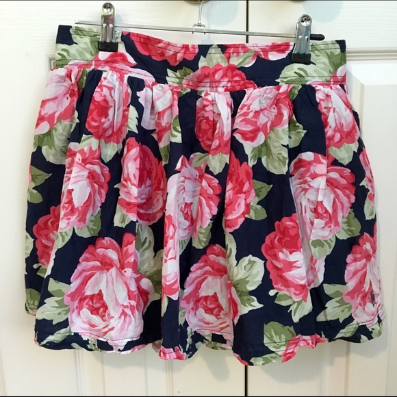 Abercrombie & Fitch Floral Skirt
