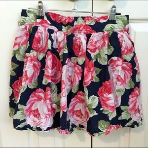 Abercrombie & Fitch Floral Skirt