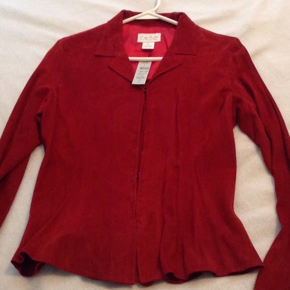 NWT Suede Caché Cardigan!!