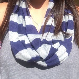 Blue striped scarf! Perfect for summer!