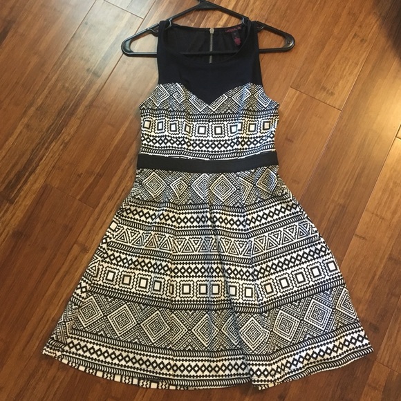 Black tribal dress