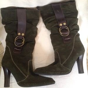 Steve Madden Suede Stiletto Boots