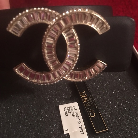 One of a kind sold out Chanel jeweled belt