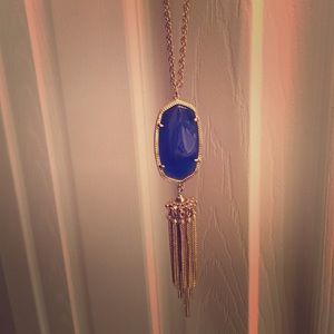 Blue Kendra Scott Necklace