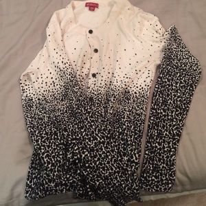 Spotted cardigan