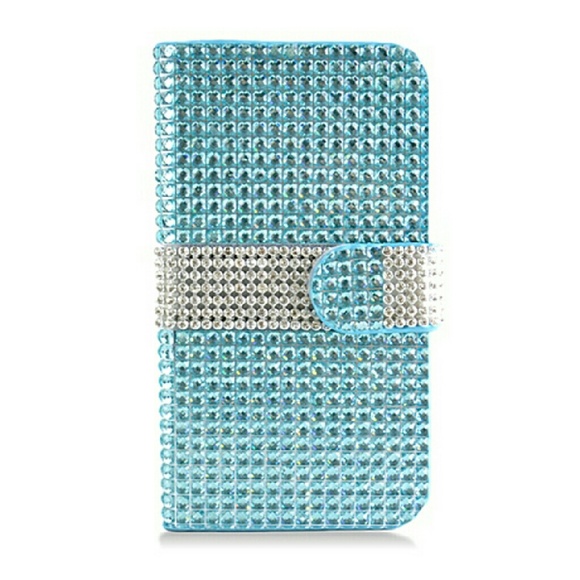 🎉SALE🎉• IPHONE 6/6S Rhinestones Wallet Case • - Picture 4 of 4