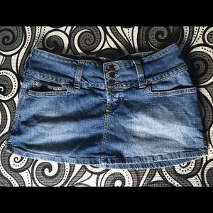 Abercrombie & Fitch Jean mini skirt