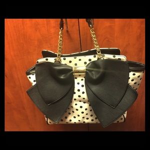 Betsey Johnson Polka Dot Handbag