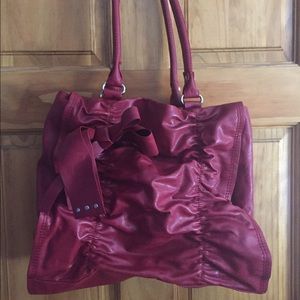 Red Nine West purse