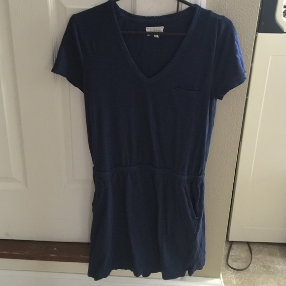 Navy blue dress