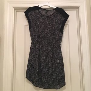 H&M Black Speckled Dress