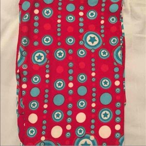 OS LuLaRoe Captain America Leggings