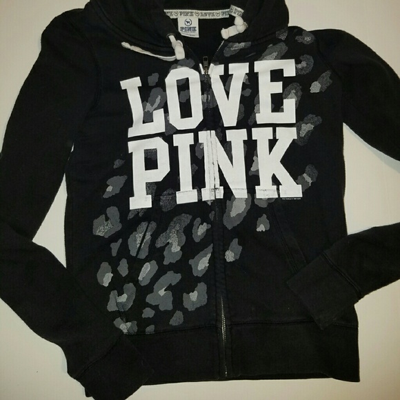 VS PINK zip up hoodie