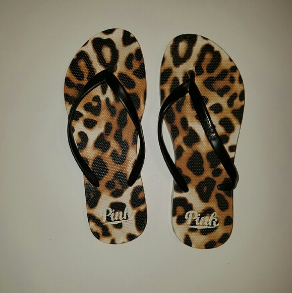 VS PINK flip flops