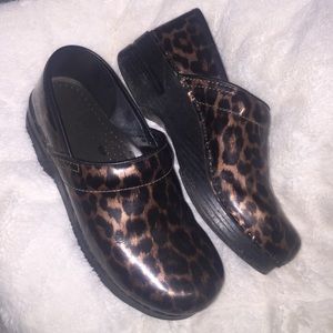 Leopard bronze danskos 39