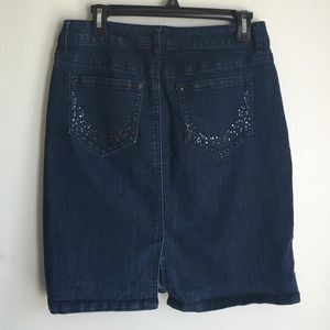 Sexy jeans skirt