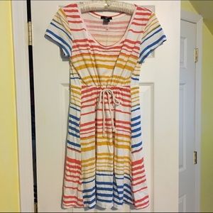 Rainbow Striped H&M Dress