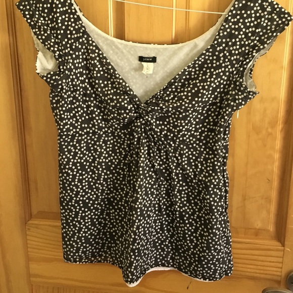 J.Crew cotton polka dot Blouse