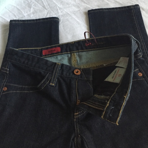 Adriano Goldschmted The Posh Crop Jeans Size 24R - Picture 3 of 4