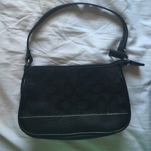 Black purse (Coach knock-off)