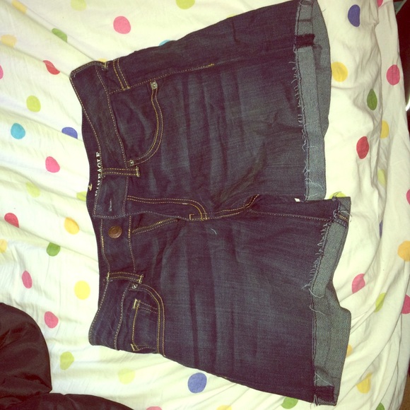 American eagle midi shorts