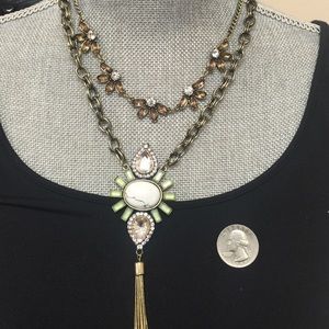 Incredible Estate Look Layered Necklace, NWT