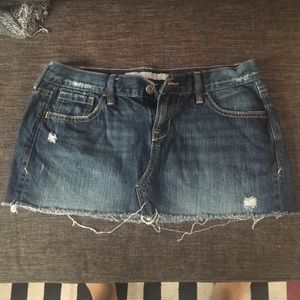 Jean Mini Skirt