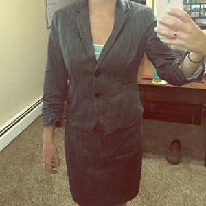 NWT - Express black and white suit separates!