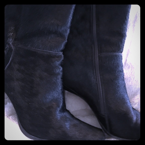 Pony Hair Boots