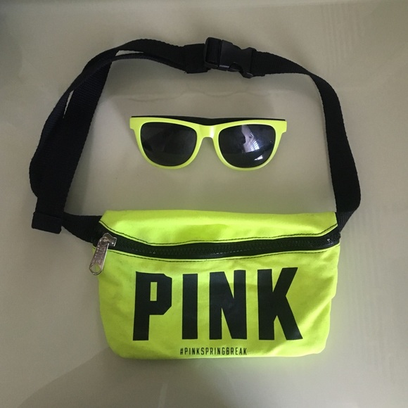 Victoria Secret Pink Sunglasses & Fanny Pack