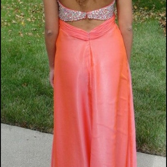 Long Homecoming/Prom Dress - Picture 3 of 4