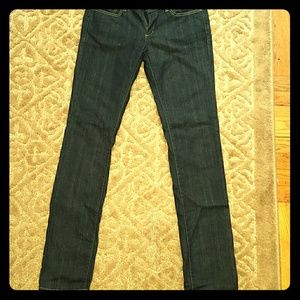 BCBG MAX AZRIA navy slim fit jeans